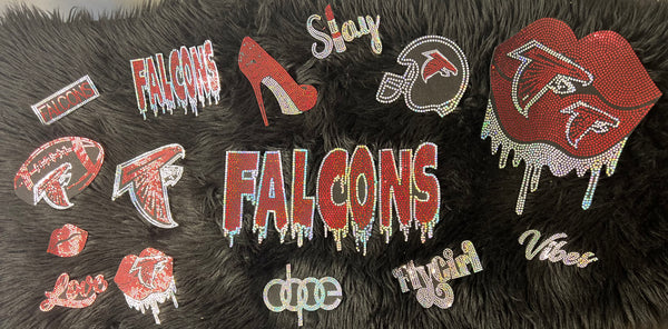 Falcons Camo Jacket - PREMADE SIZE LARGE