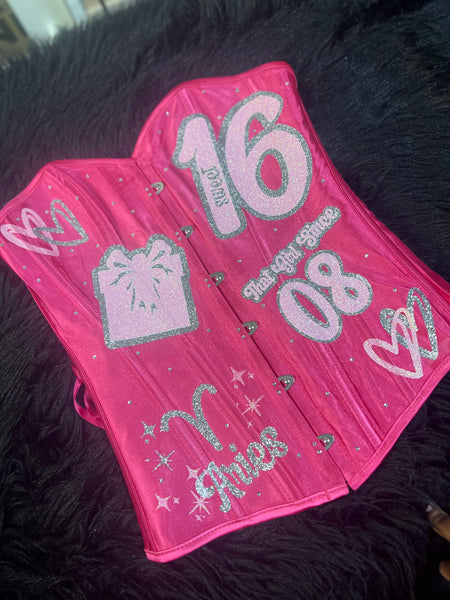 Birthday Jeans & Corset Set