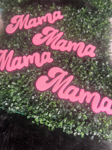 Mama Iron On Patch