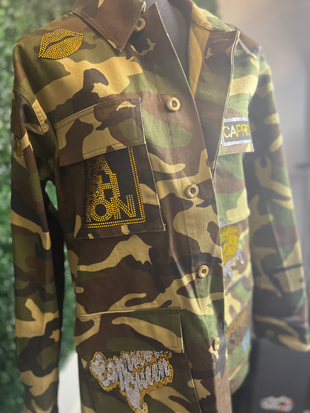 Capricorn Camo Jacket - PREMADE SIZE MEDIUM