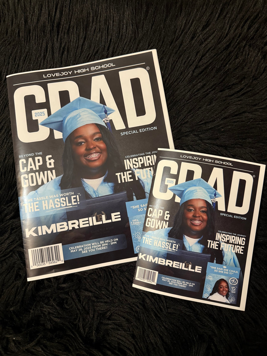 Graduation Booklet - Mini - 10.5 x 7 in. – Kaye Kreates