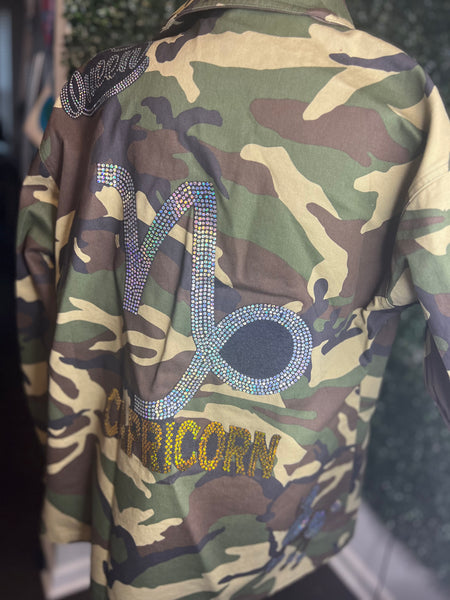 Capricorn Camo Jacket - PREMADE SIZE MEDIUM