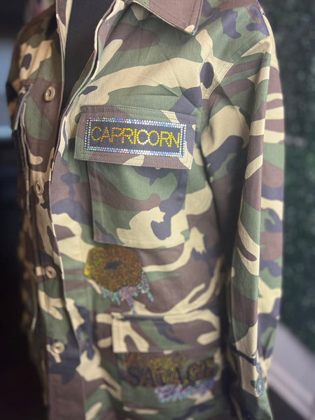 Capricorn Camo Jacket - PREMADE SIZE MEDIUM