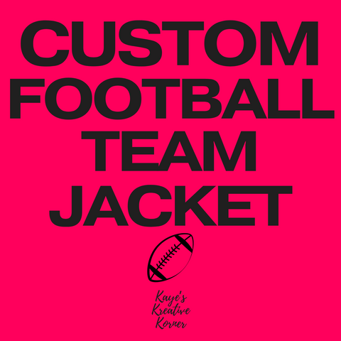 Custom Football Team Varsity Jacket - Additional Colors