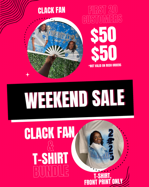 Clack Fan & T-Shirt Bundle
