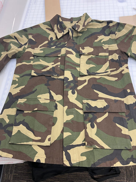 Blessed Queen Camo Jacket