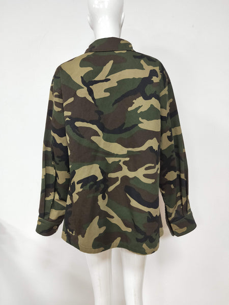 Blessed Queen Camo Jacket